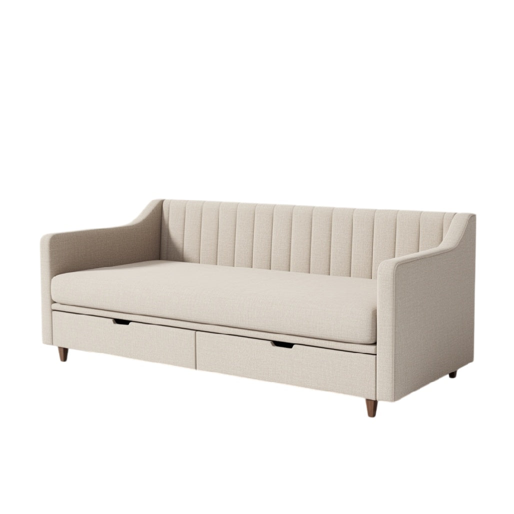 Stylish Modern Sofa with Hidden Storage Solutions